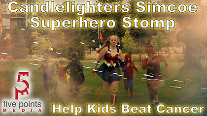 Candlelighters Superhero Stomp Promo