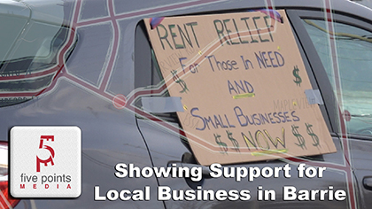 COVID-19 - Showing Support for Local Business in Barrie