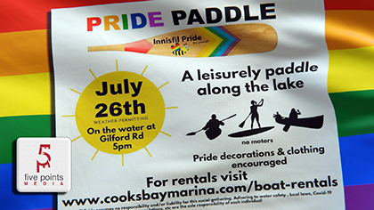 Innisfil Pride Paddle Promo, 2020