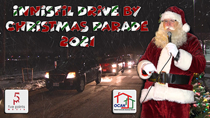 Innisfil Drive-By Christmas Parade, 2021