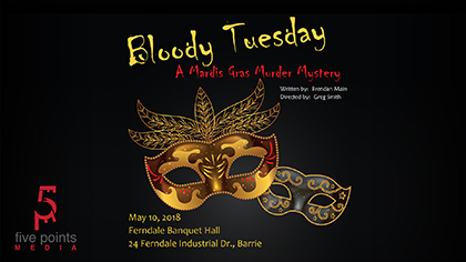 Bloody Tuesday, A Mardis Gras Murder Mystery, In support of ‘We Are The Villagers’