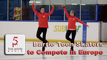 Barrie Teens Skaters to Compete in Poland, 2019