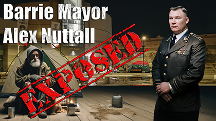 Barrie Mayor Alex Nuttall Exposed, 2025