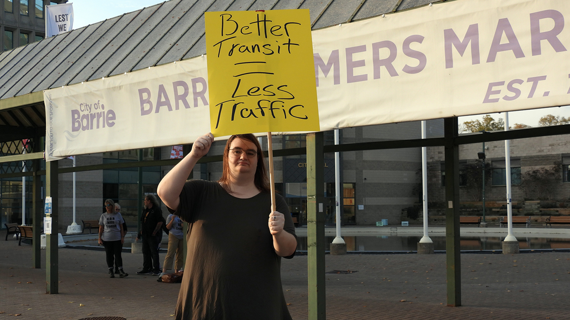 Barrie Riders City Hall Protest, 2024