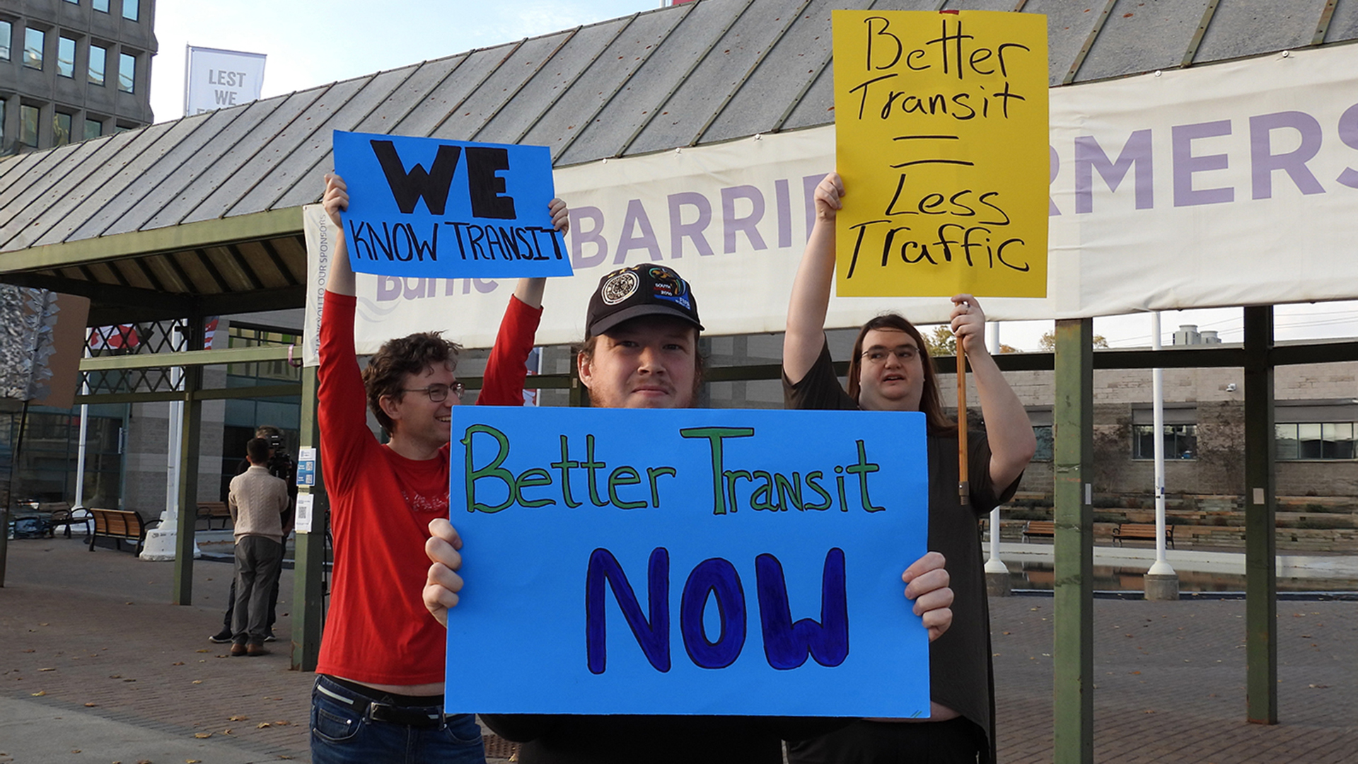 Barrie Riders City Hall Protest, 2024