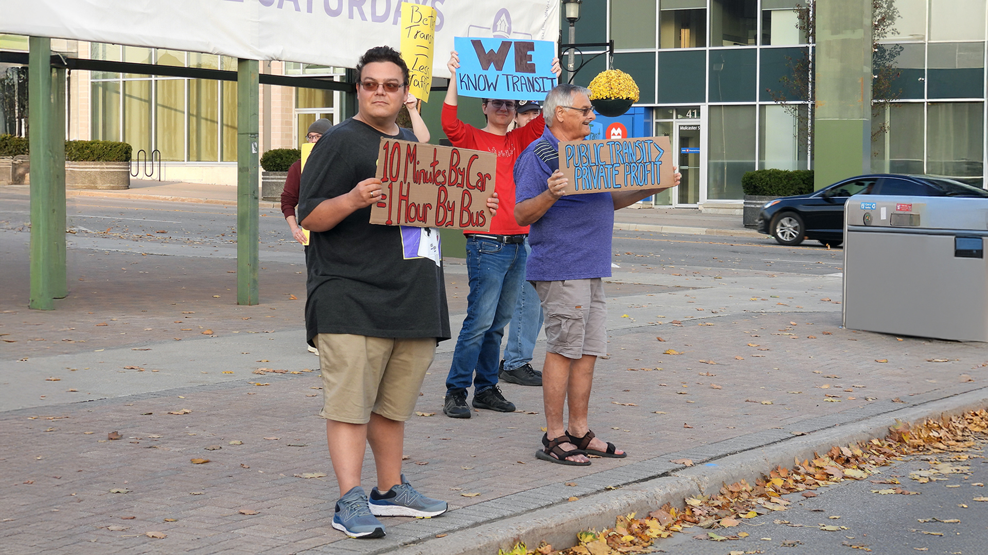 Barrie Riders City Hall Protest, 2024