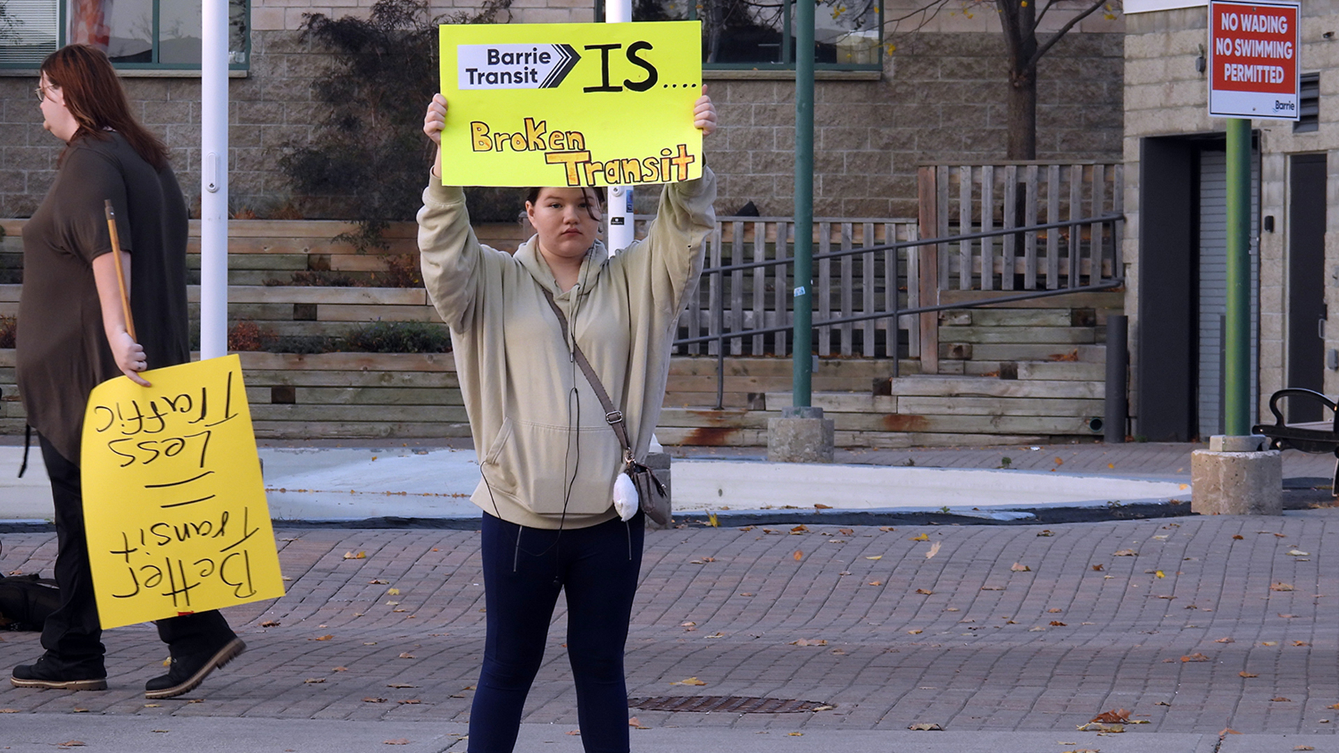 Barrie Riders City Hall Protest, 2024