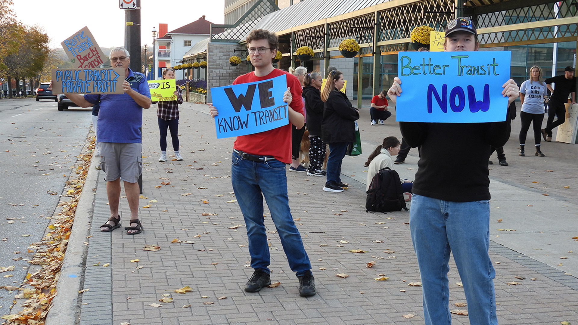 Barrie Riders City Hall Protest, 2024