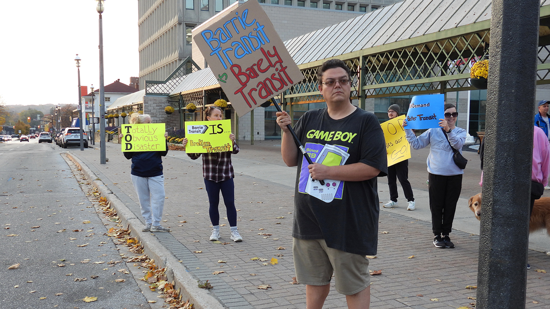 Barrie Riders City Hall Protest, 2024